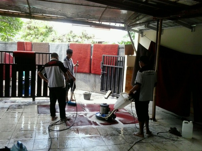 Jasa cuci karpet di Bali