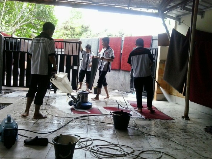 Jasa cuci karpet di Bali